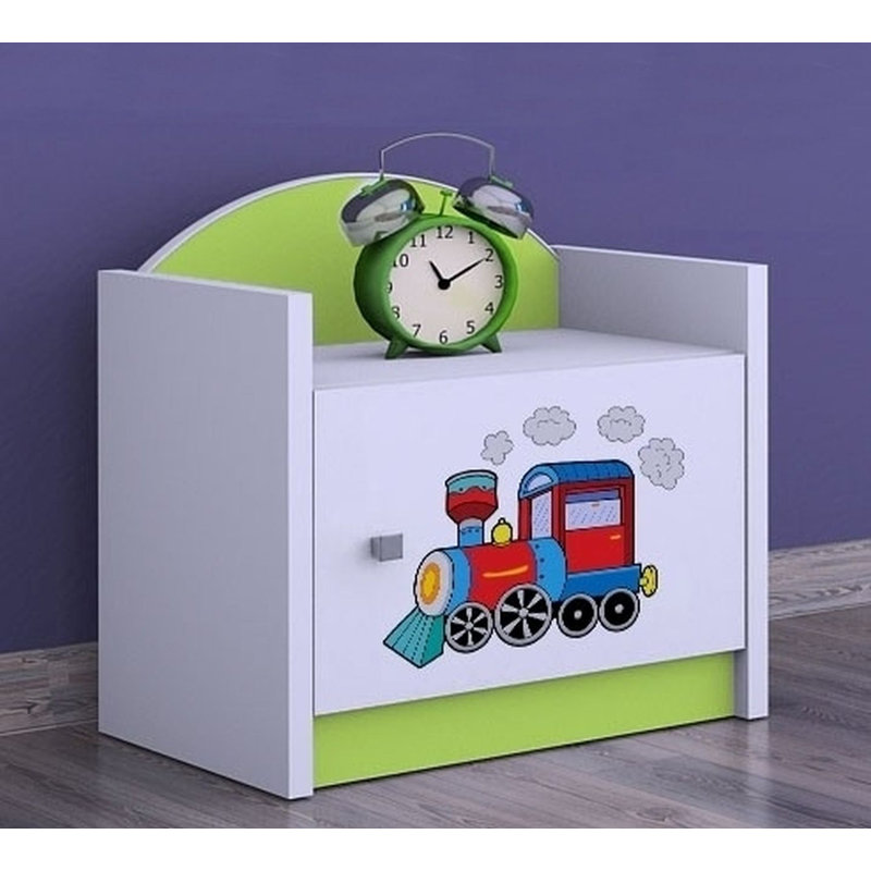 Gerald Nightstand, Green