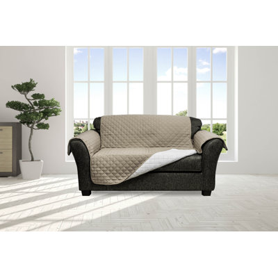 Housse pour causeuse à coussins carrés / rectangulaires