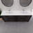 84" Double Sink Bathroom Vanity Set-1398312260