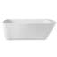 Modulus 72" x 32" Free Standing Soaking Acrylic Bathtub 