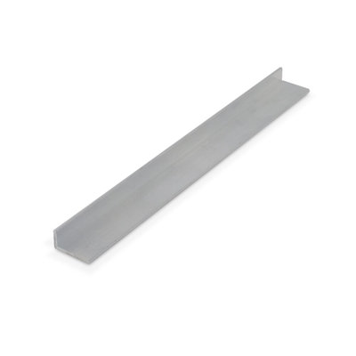Outwater Alu249-M Mill Finish 3/8 Inch X3/4 Inch X1/16 Inch Aluminum Angle Moulding 72 Inch Lengths (Pack Of 18 Pieces)