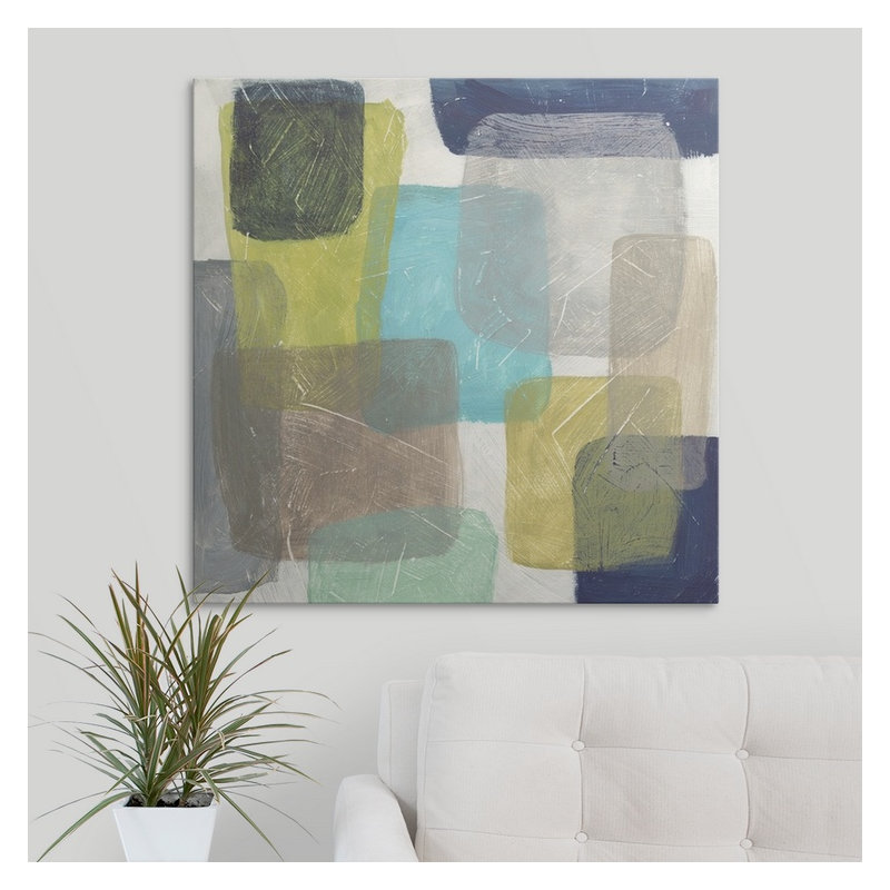 « ii » megan meagher, reproduction d’art Transparency, H 35 po x l 35 po x P 1,5 po, Toile