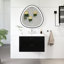 Meuble-lavabo mural 30 po avec lavabo en résine-1228452715