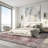 Distressed Vintage Bordered Machine Washable Area Rug-1643066285