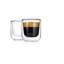NERO Insulated Glasses 3oz - hot or coldCoffe Mug Set