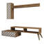 Dpinard Unfinished TV Stand for TVs up to 88"-122781800