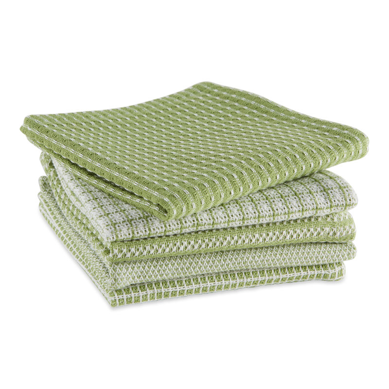 Linge à vaisselle, Vert antique