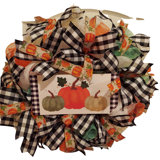 Faux Pumpkin & Gourds 24'' Wreath