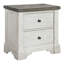 Table de chevet 2 tiroirs Laurinburg