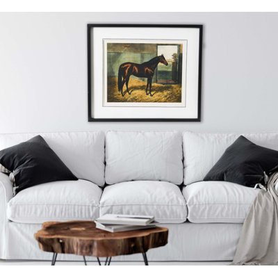 Impression de cadre photo cheval