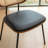 Basilina Vegan Leather Dining Chair with Rattan Back (Set of 4)-94398049