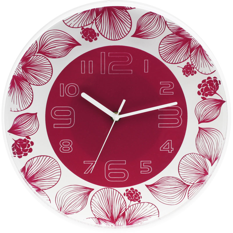 Nault Wall Clock, Pink