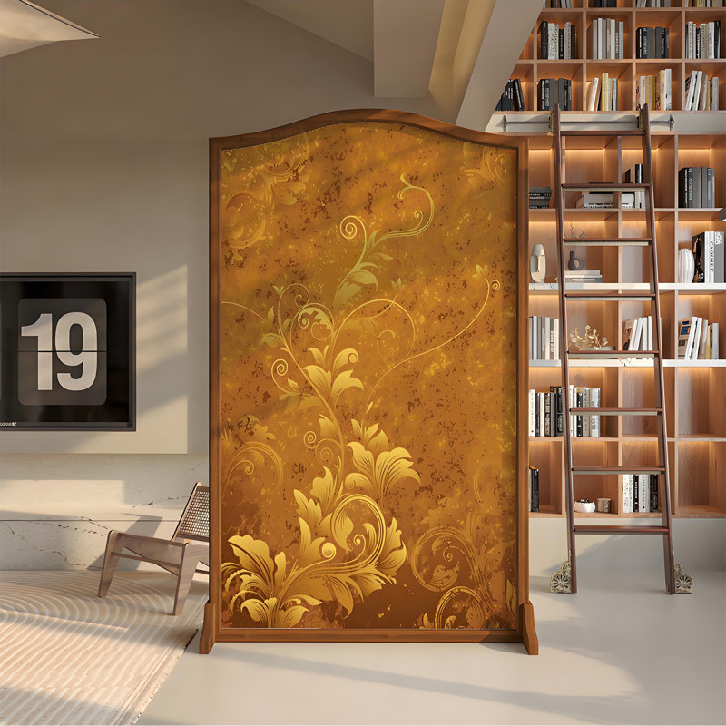 Cloison chaude et florale, H 78,74 po x l 47,24 po x P 1,57 po