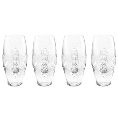 4 verres à bière de football