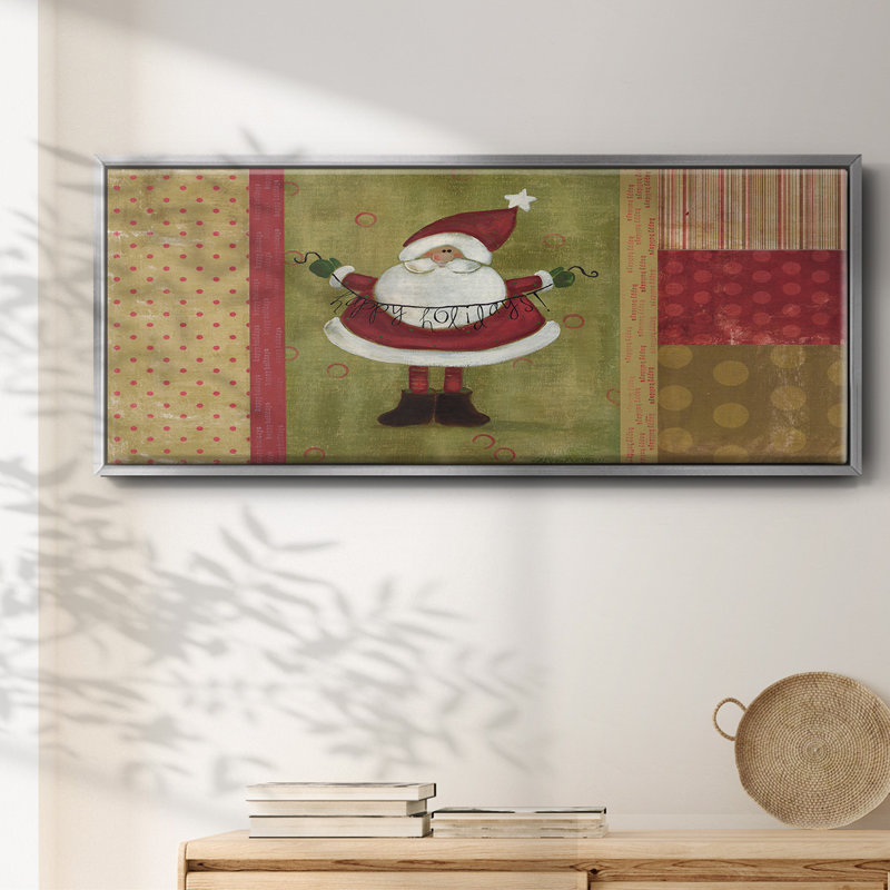 Holiday Holiday - toile encadrée, H 12 po x l 30 po