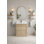 Meuble-lavabo simple 30 po avec plateau en pierre reconstituée Redondo