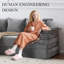 3 Seater Chenille Sofa & Chaise