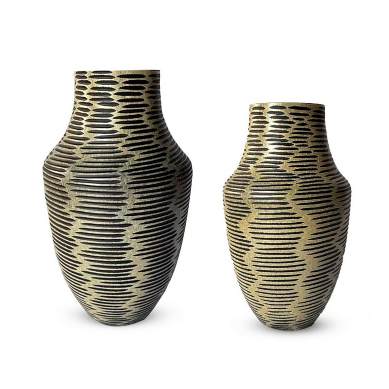 Vase de table en verre Brenten