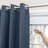 Cedarpoint Elegant Stripe Design Grommet Short Room Darkening Curtain Panels-1966172927-1966172920