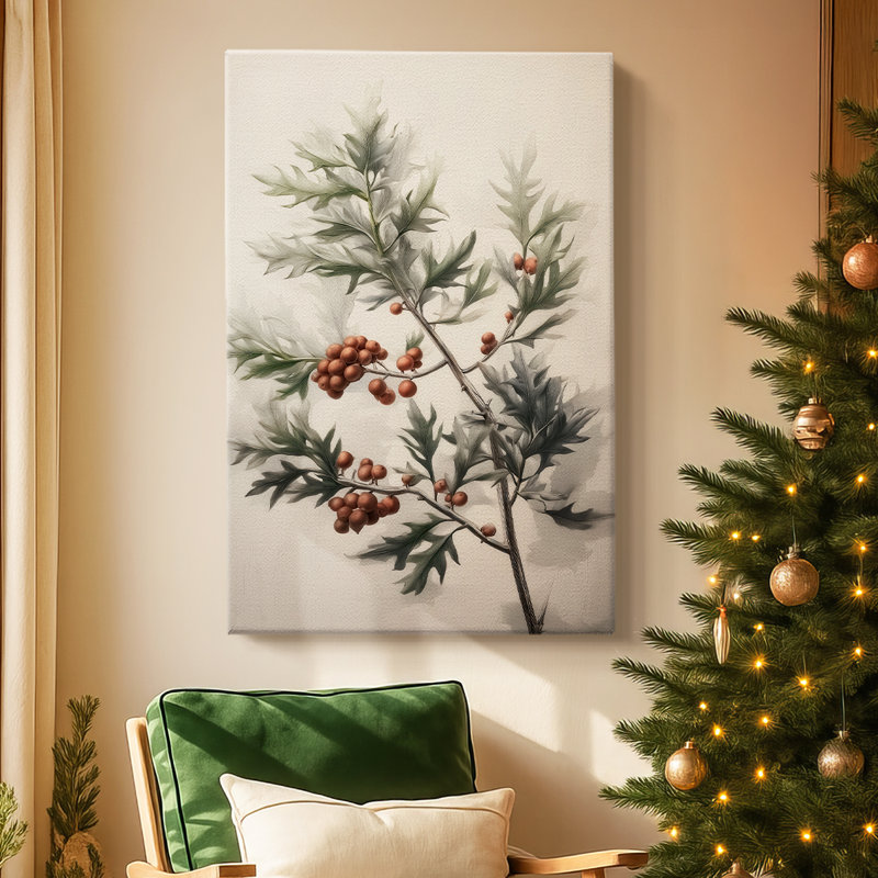 Toile tendue Golden Cottage, H 36 po x l 24 po