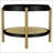 Benson Black Round End Table