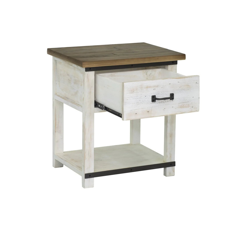 Coonrod 22'' W Solid Wood Nightstand