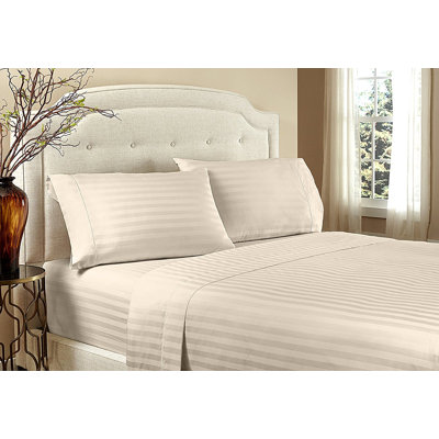  Ensemble de draps en satin de microfibre Luxurious