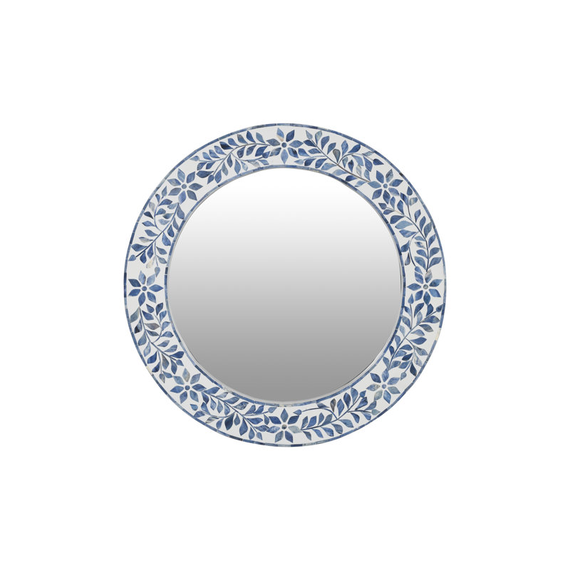 Franziskus Bone Flat Mirror, 26" x  26"