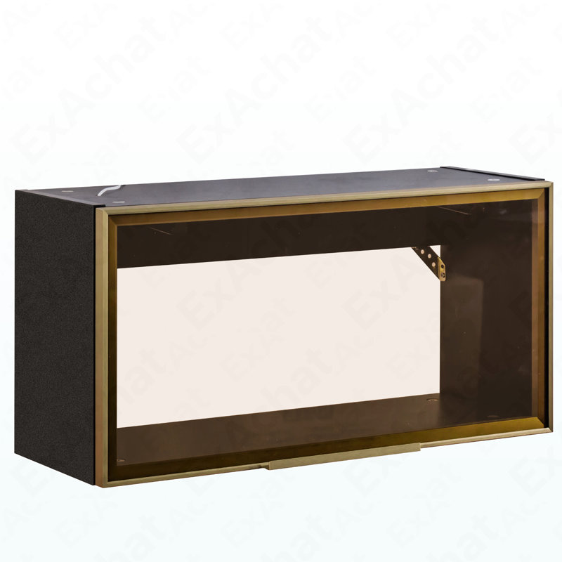 Armoire de cuisine murale à grande capacité avec porte basculante Spice Pantry