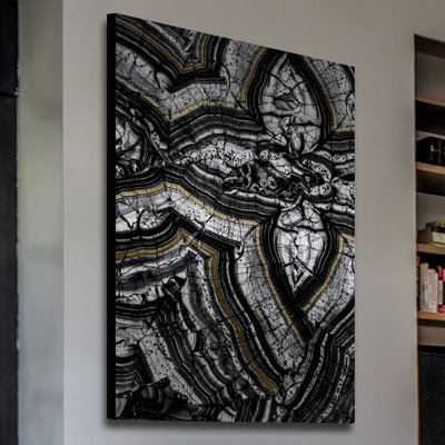 «Layer Fragments», reproduction sur métal