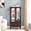 Armoire vitrée avec porte vitrée et porte vitrée-2135950501