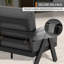 Aluminum Outdoor Patio Sofa Couch with Cushions-116736907