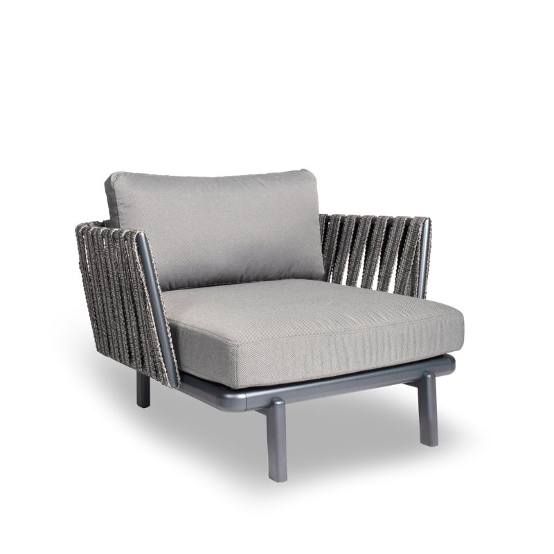 Anthea Outdoor Armchair, Storm