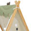 Lit simple avec tente et lumière, blanc-1579407538