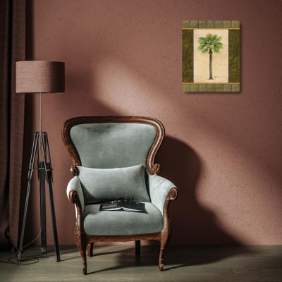 Art sur toile tendue par Paul, "Direct Indies Palm I"
