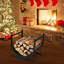 45cm W Metal Log Rack
