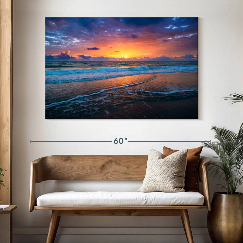 Gillard Rise And Shine Ocean, H 34 po x l 51 po
