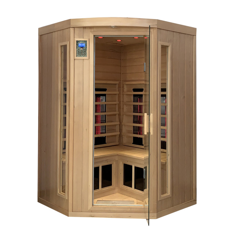 Sauna en verre Hemlock