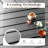 Aromola 4-Person Round Patio Dining Set with Swivel Chairs