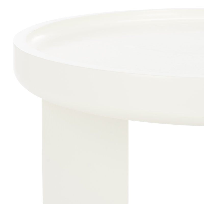 Table de bout haute 19,7 po Verena, Ivoire