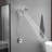 8-Spray Wall Mount Handheld Shower Head Shower Faucet 1.8 GPM With 3-Way Combo Dual 2 In 1 Shower Head-110483098