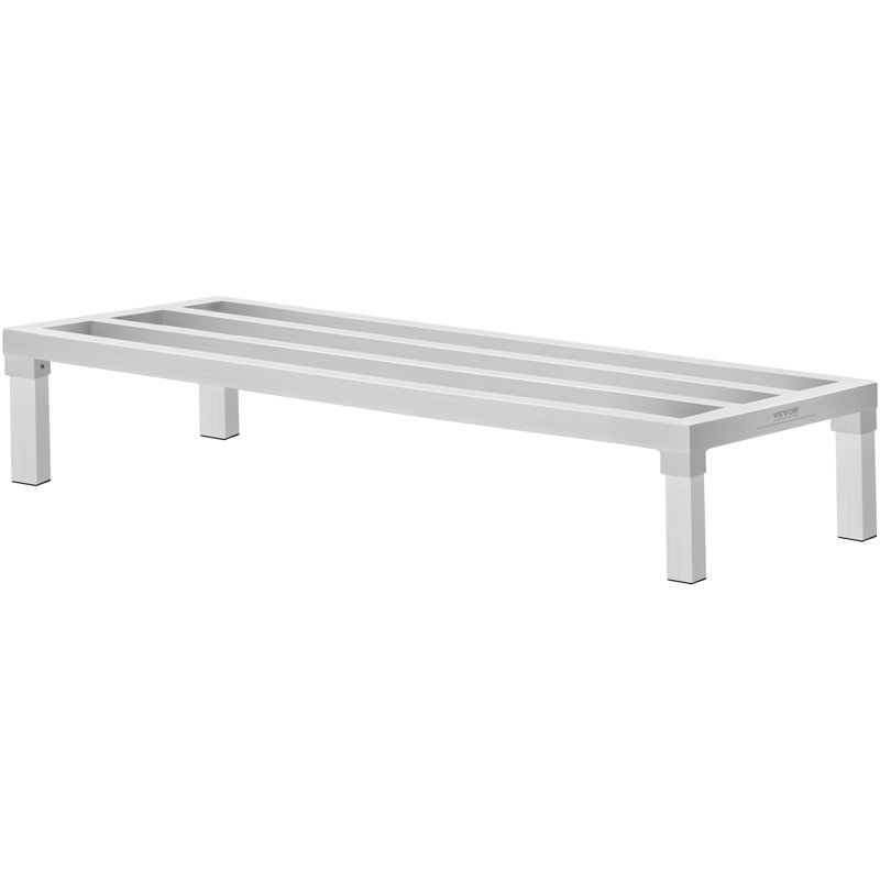 Aluminium Storage Rack, 20.3cm H x 121.9cm W x 50.8cm D