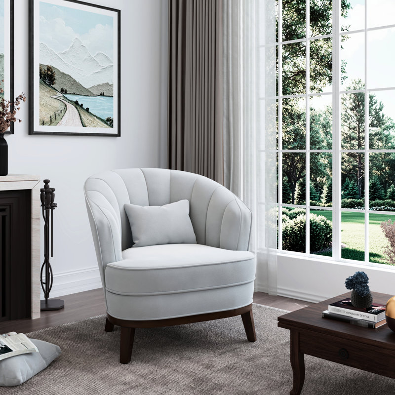 Fauteuil d'appoint rembourré American Design