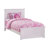 Graham Solid Wood Foundation Bed with Matching Footboard-1695230727-1715052084