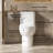 Comfortable Toilet With 17" Seat, 1.1/1.6 Dual Flush, Rimless Sanitary Basin, Quiet Gloss White 006 For Bathroom One Piece Hygienic Ceramic Silent