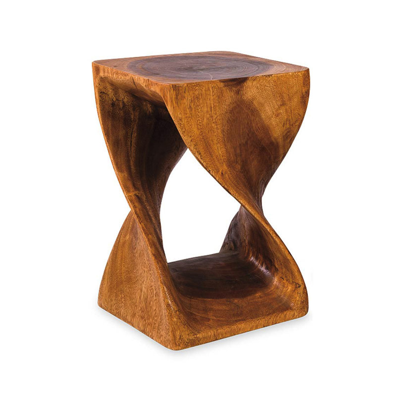 Tabouret d’appoint en bois massif Jones Street