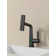 Pull-Out Lift LED Temperature Digital Display Bathroom Basin Faucet, Single Handle 360° Rotatable Waterfall 3-In-1 Basin Tap With Adjustable Height