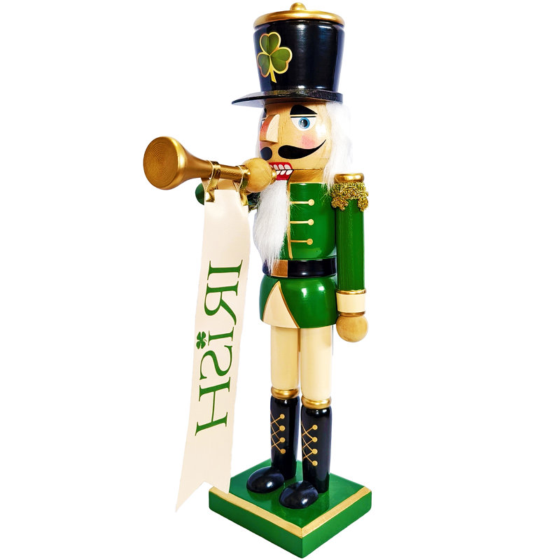 14” Irish Bugler Nutcracker