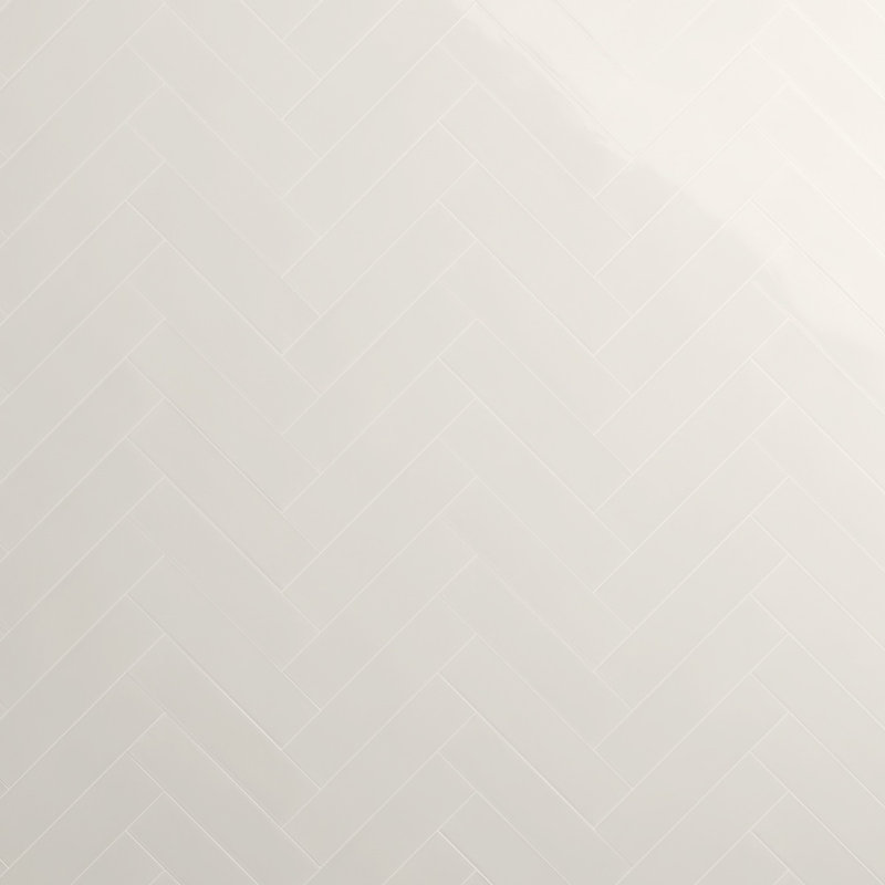 Manchester 3X12 Polished Ceramic Subway Tile, Vanilla White