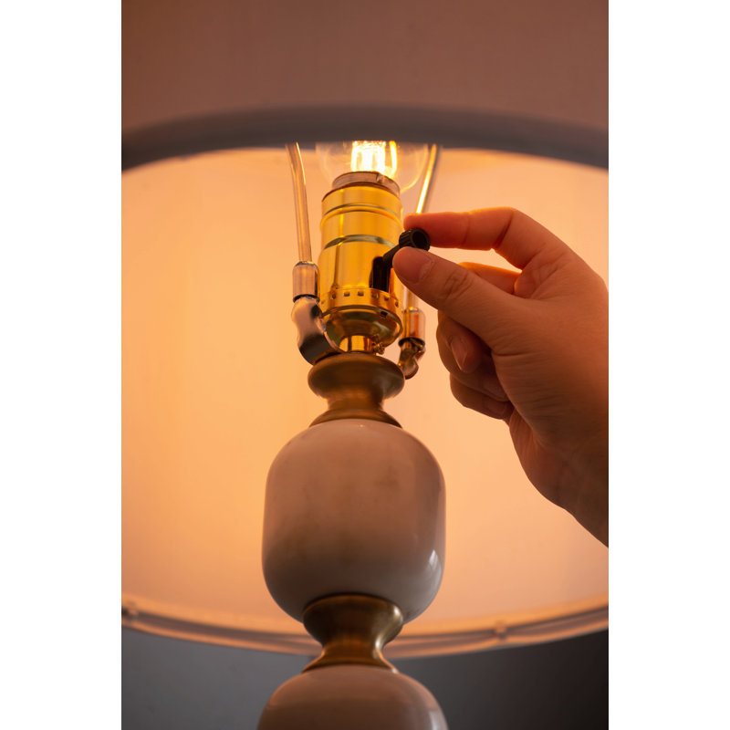 D15X26.5" Table Lamp (Lamp Shade Assembly Required)
